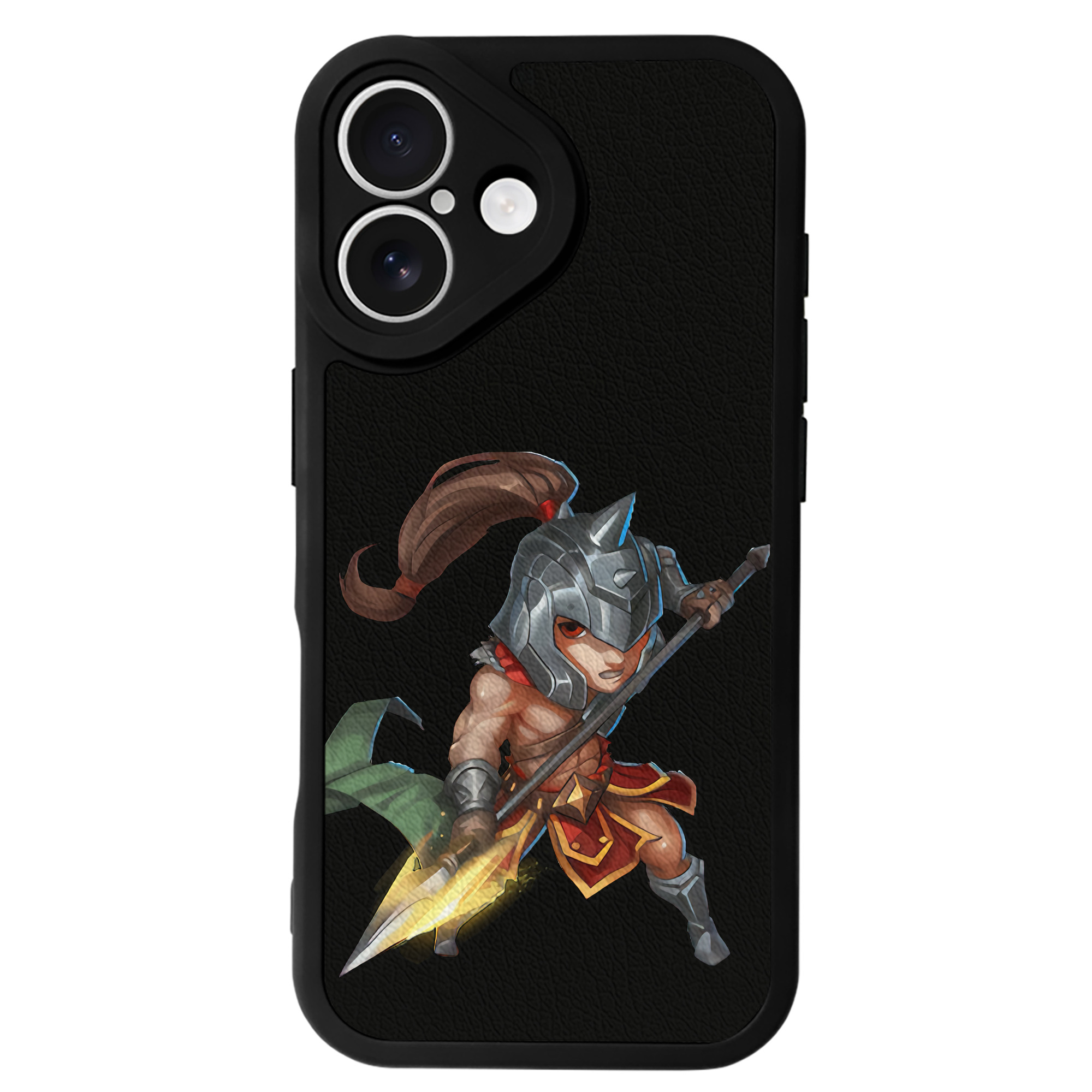 リーグ・オブ・レジェンド League of Legends LOL 【iPhone 16シリーズ対応】シリコンスマホケース（レザー調） 材質：シリコン
